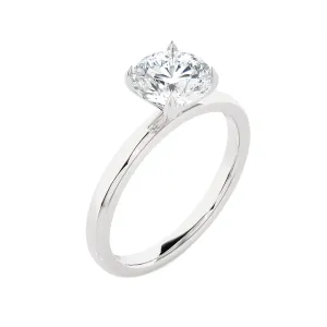 1 1/2 ctw Round Lab Grown Diamond Solitaire Engagement Ring