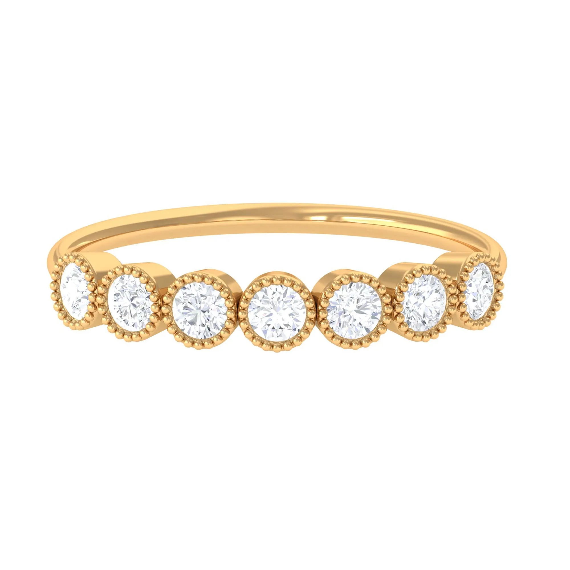 1/2 CT 7 Stone Diamond Anniversary Band