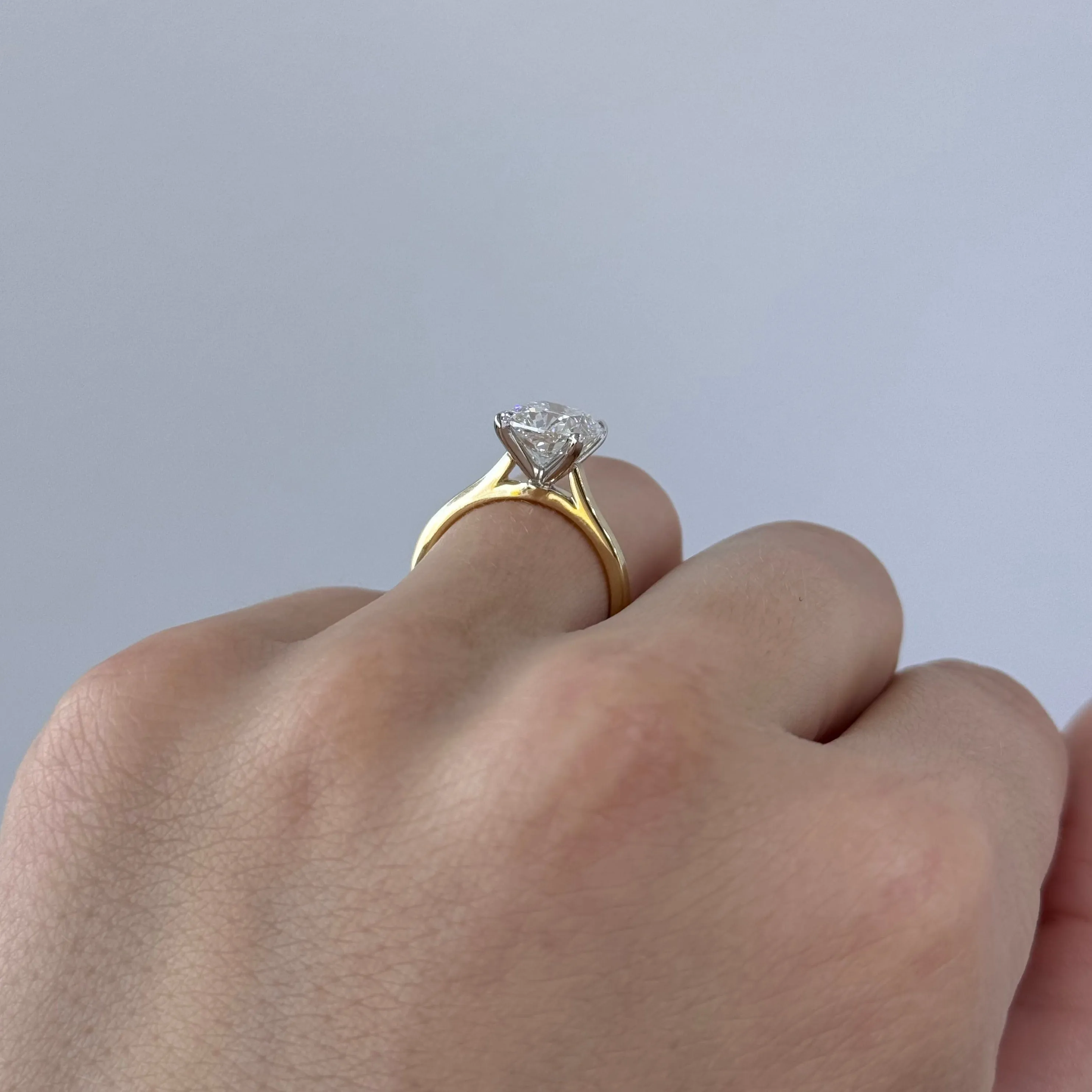 3.01 Carat Lab Cushion Engagement Ring | Engagement Ring Wednesday