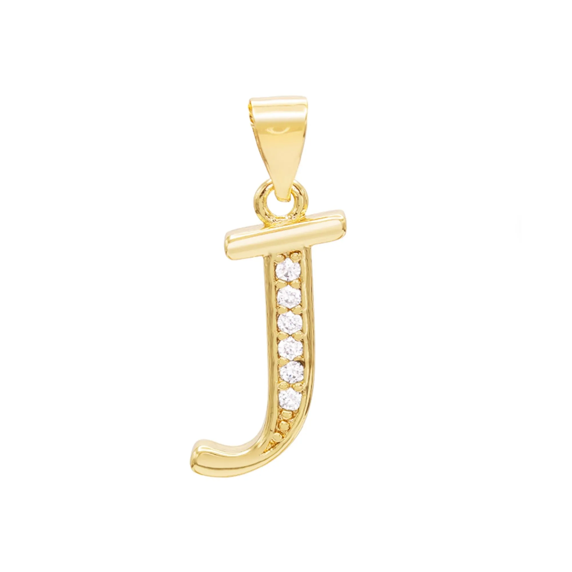 A-Z Letter CZ Pendant 14K Gold Filled Figaro Anklet Set 10" Women Jewelry
