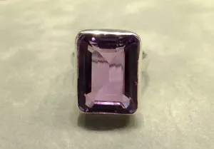 Amethyst Gemstone Ring