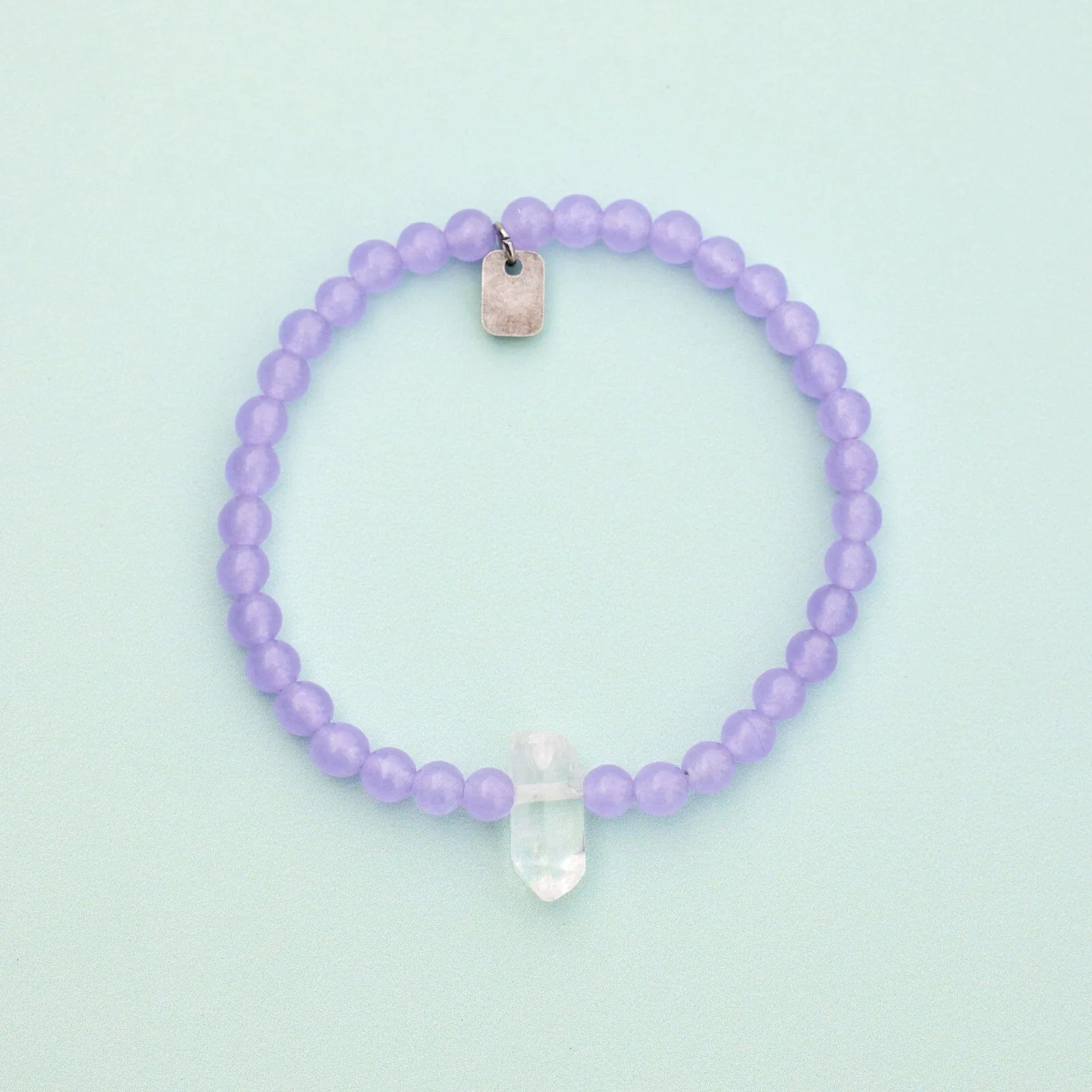 Amethyst Intention Stretch Bracelet
