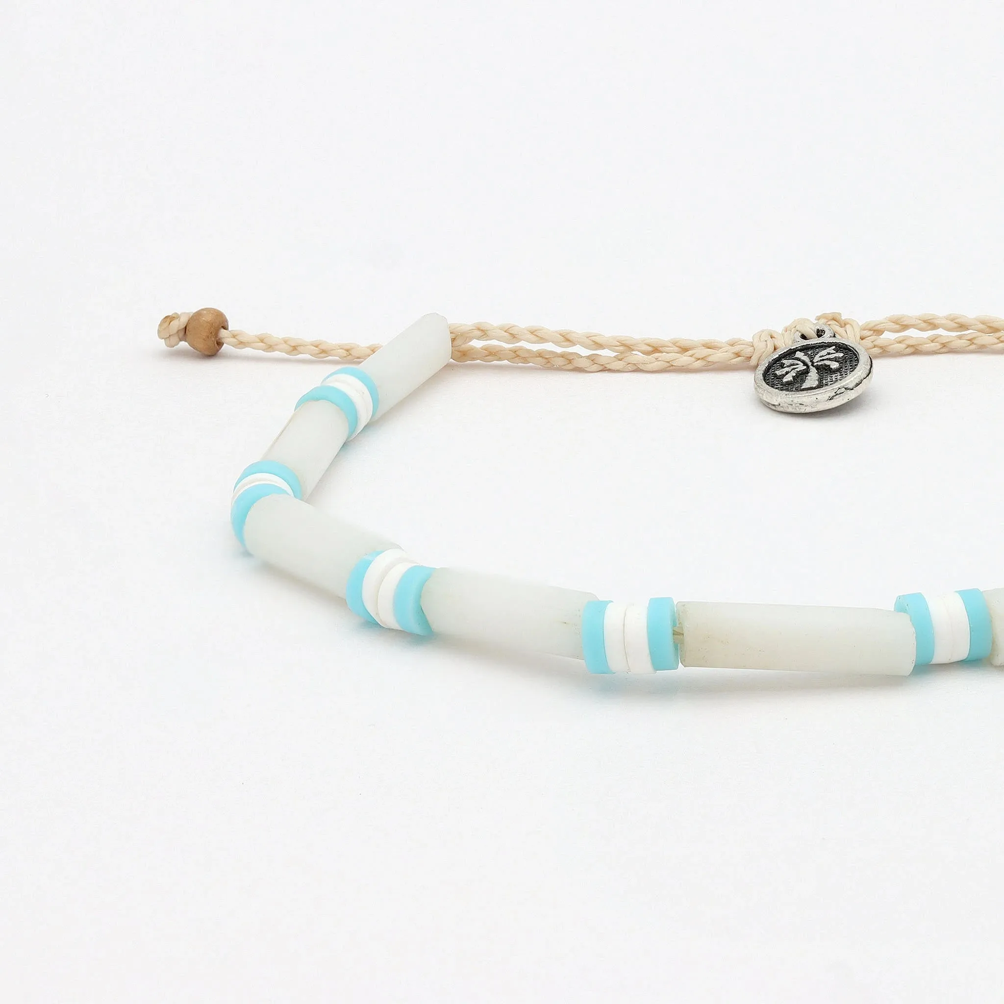 Azure Shores Beaded Anklet