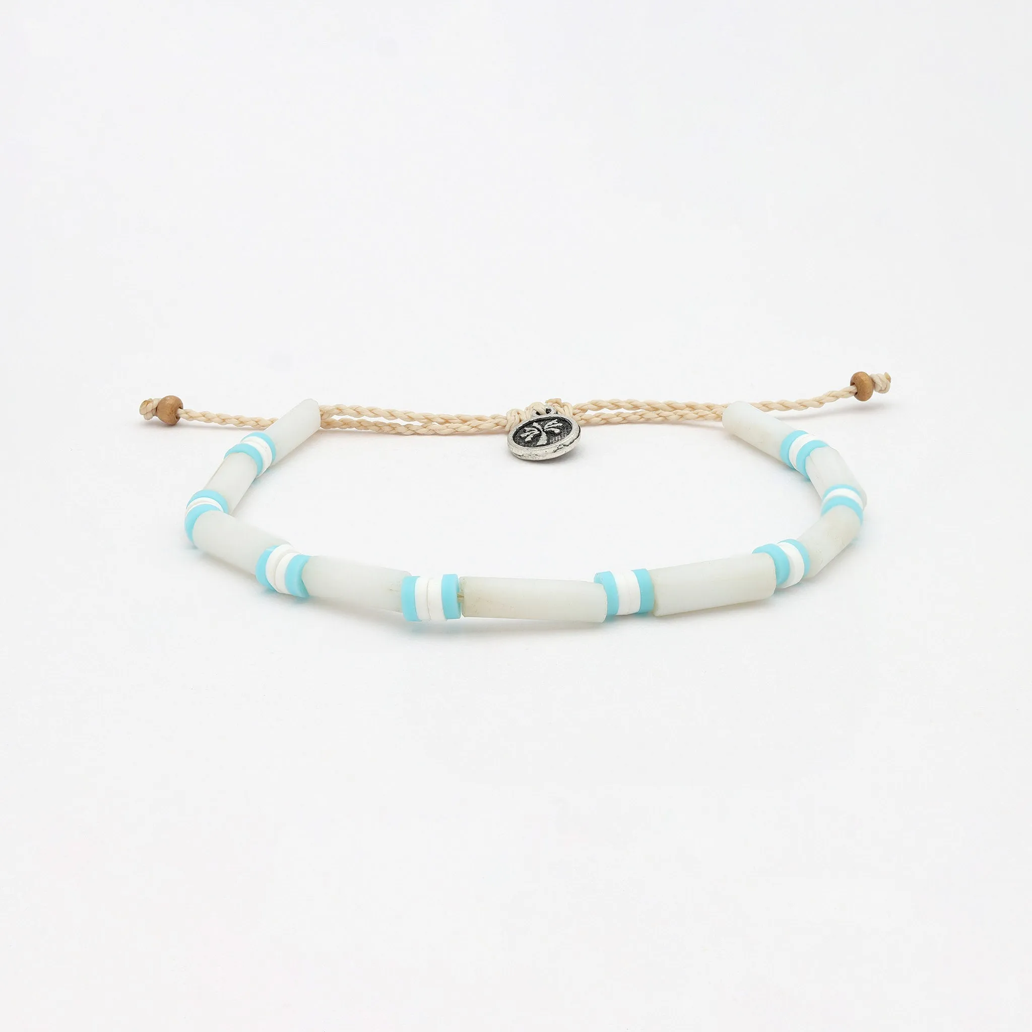 Azure Shores Beaded Anklet