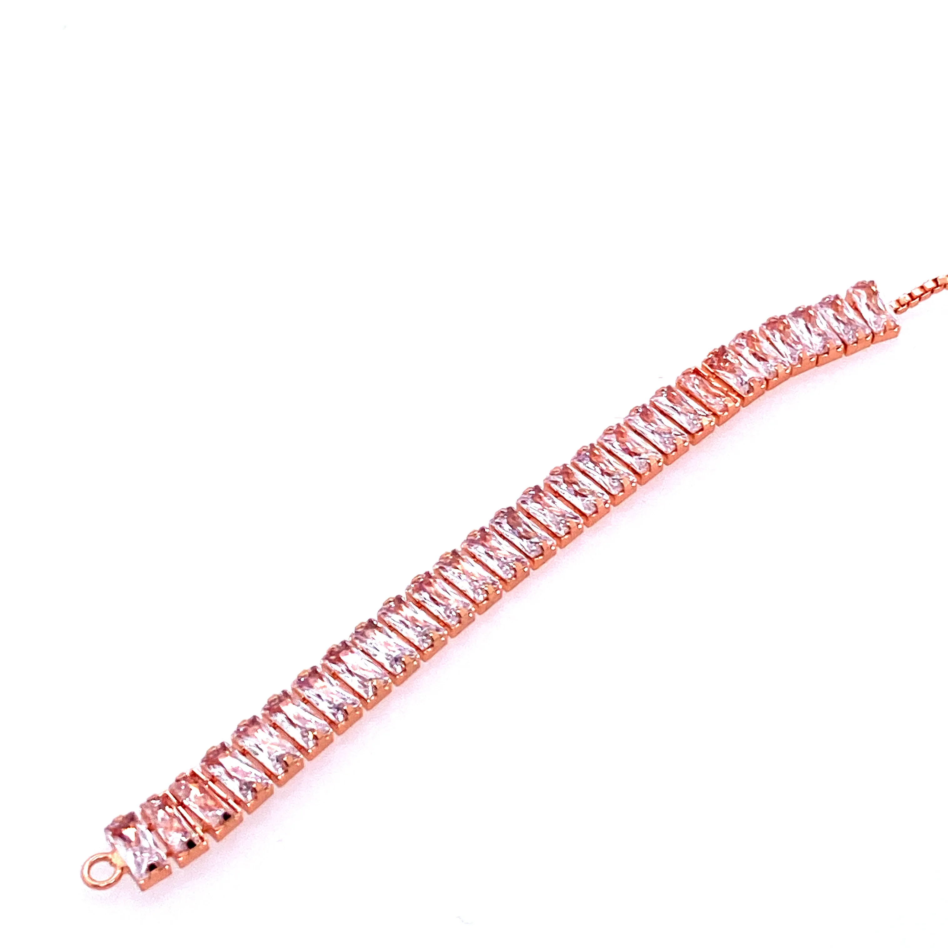 Baguette Bracelet/Anklet 2-in-1 Bolo