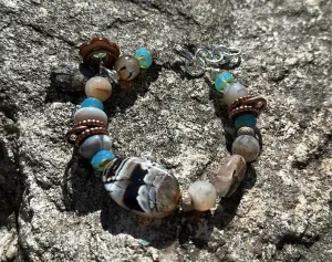 Botswana agate bracelet