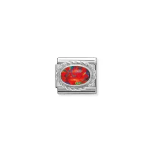 Composable Classic Red Opal Link - 330503/08