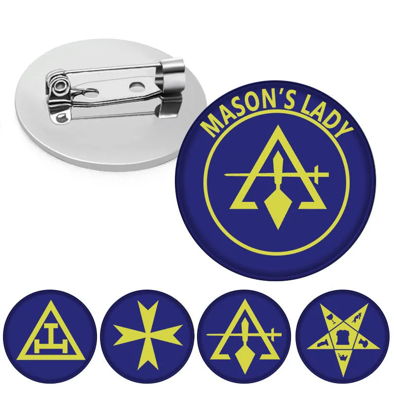 Council Brooch - Mason's Lady