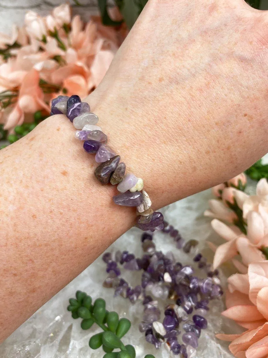 Crystal Chip Bracelets