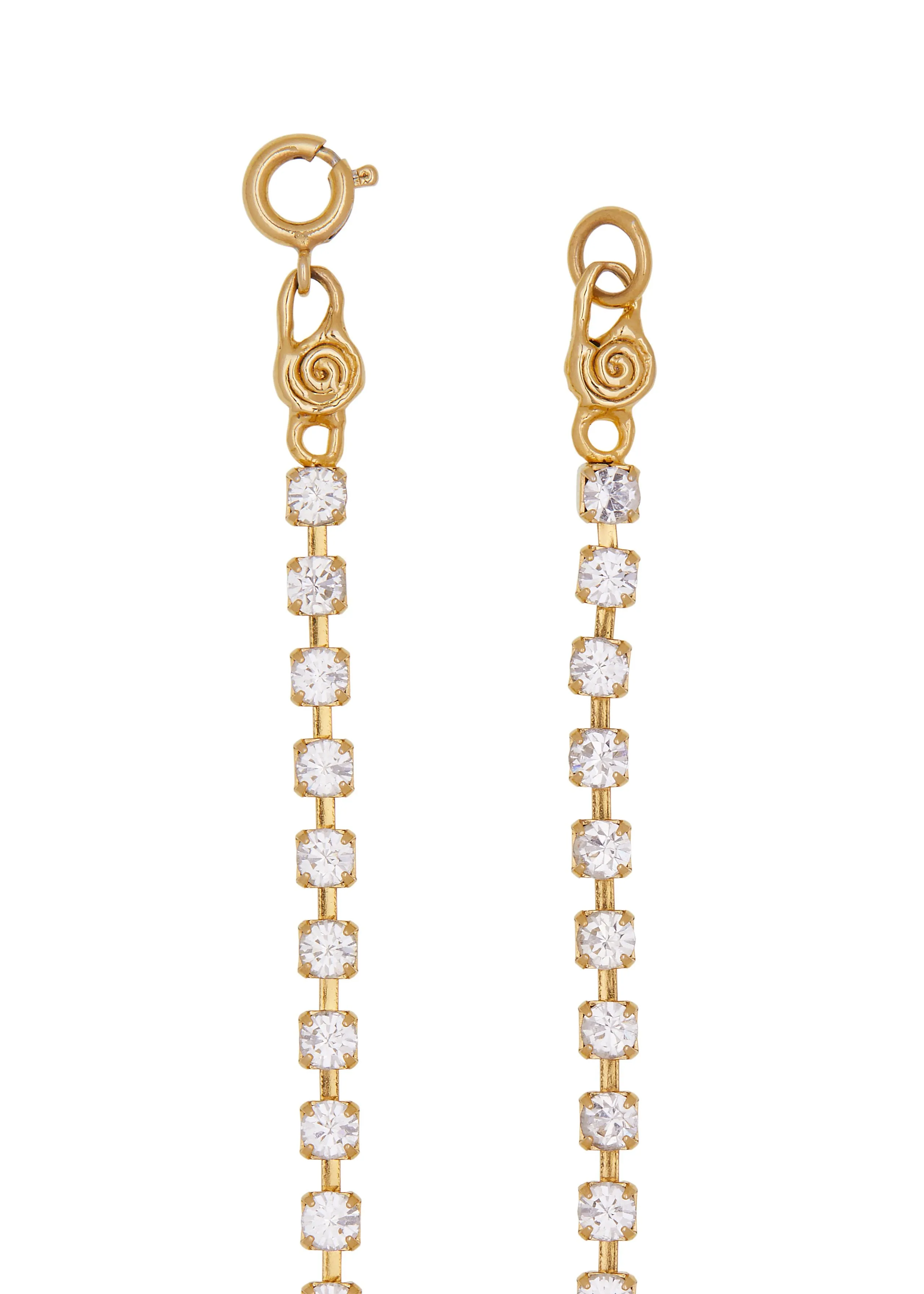 Crystal Choker in Gold