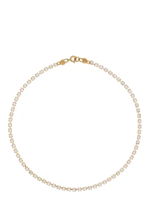 Crystal Choker in Gold