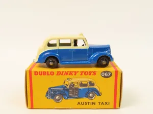 Dinky Dublo 067 Austin Taxi, Very Near Mint/Boxed!