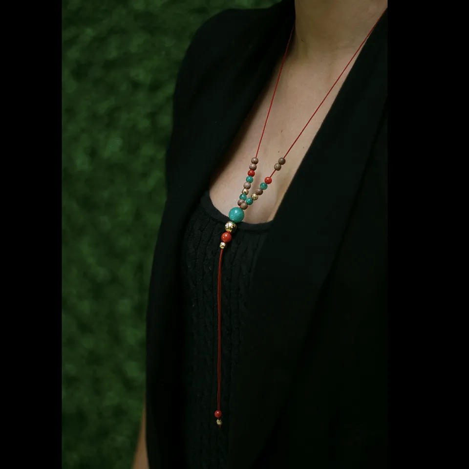 Emerald Necklace With Diamonds