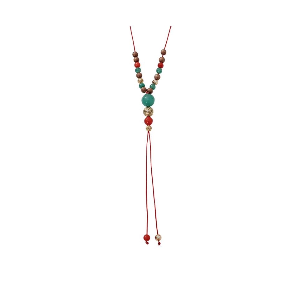 Emerald Necklace With Diamonds