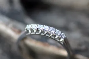 Half Eternity Diamond ring