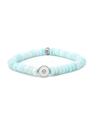 Jac Jo Soul Peruvian Opal Enamel Bracelet