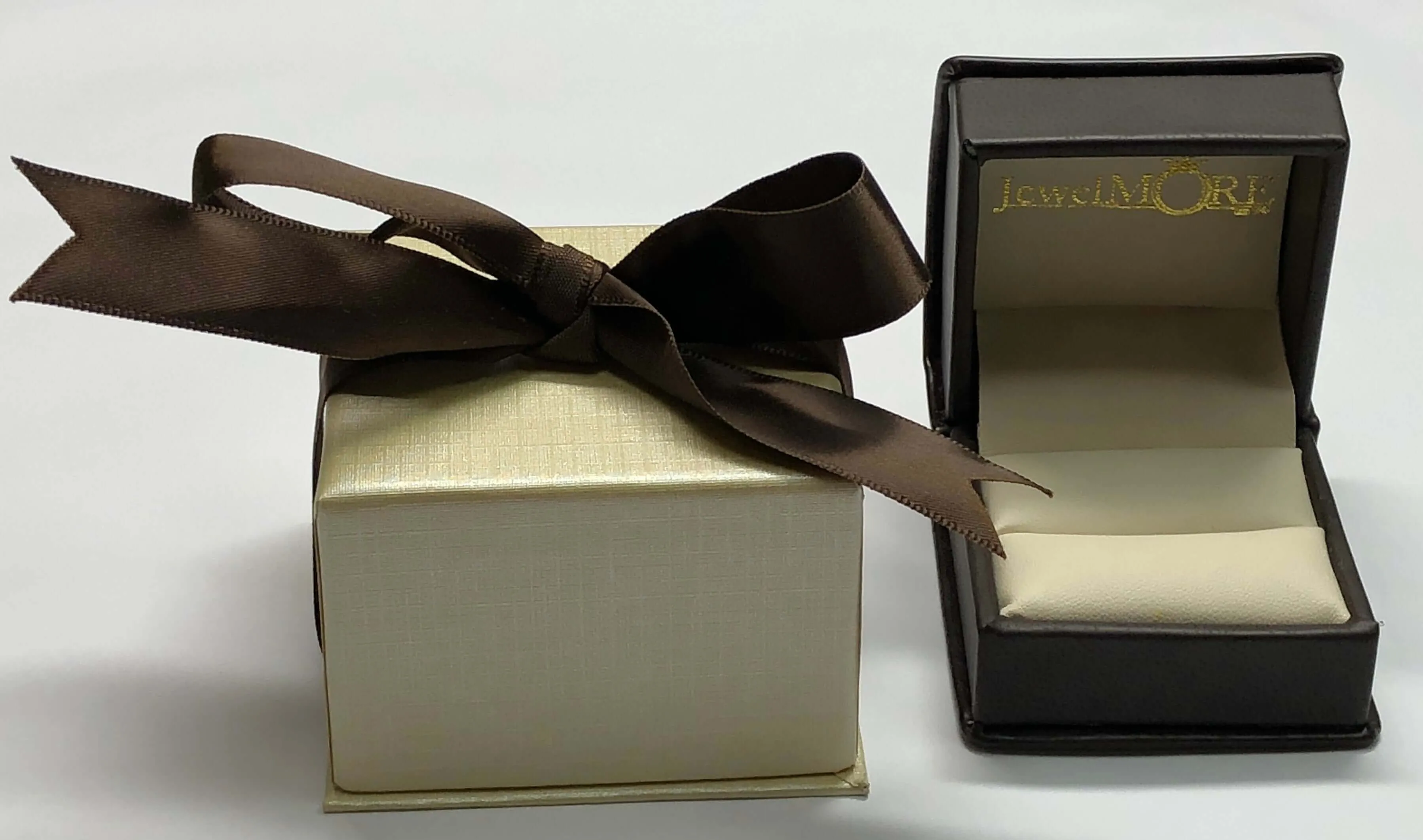 JewelMore 1/2 Carat Halo Daimond Engagement Bridal Ring Set 14K Solid Yellow Gold (I-J/I2-I3)