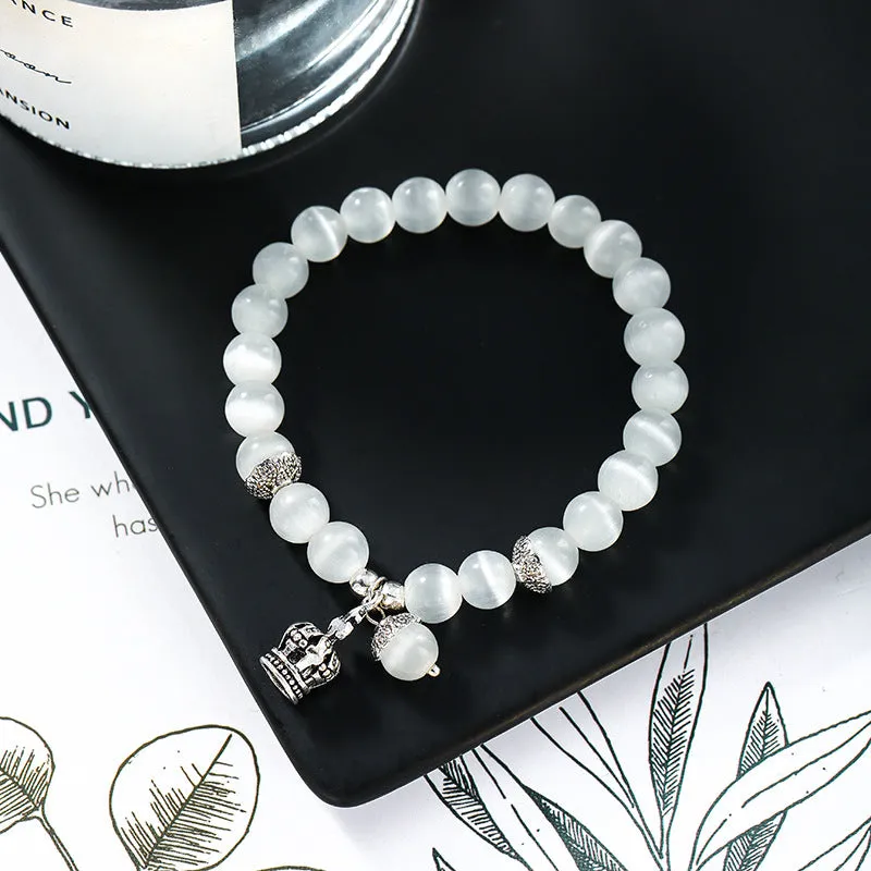 Korean Version Of Korean Natural Stone Jewelry Beaded Bracelet