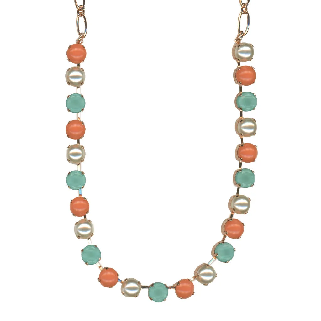 Large Round Necklace in "Mythical Dusk" *Custom*