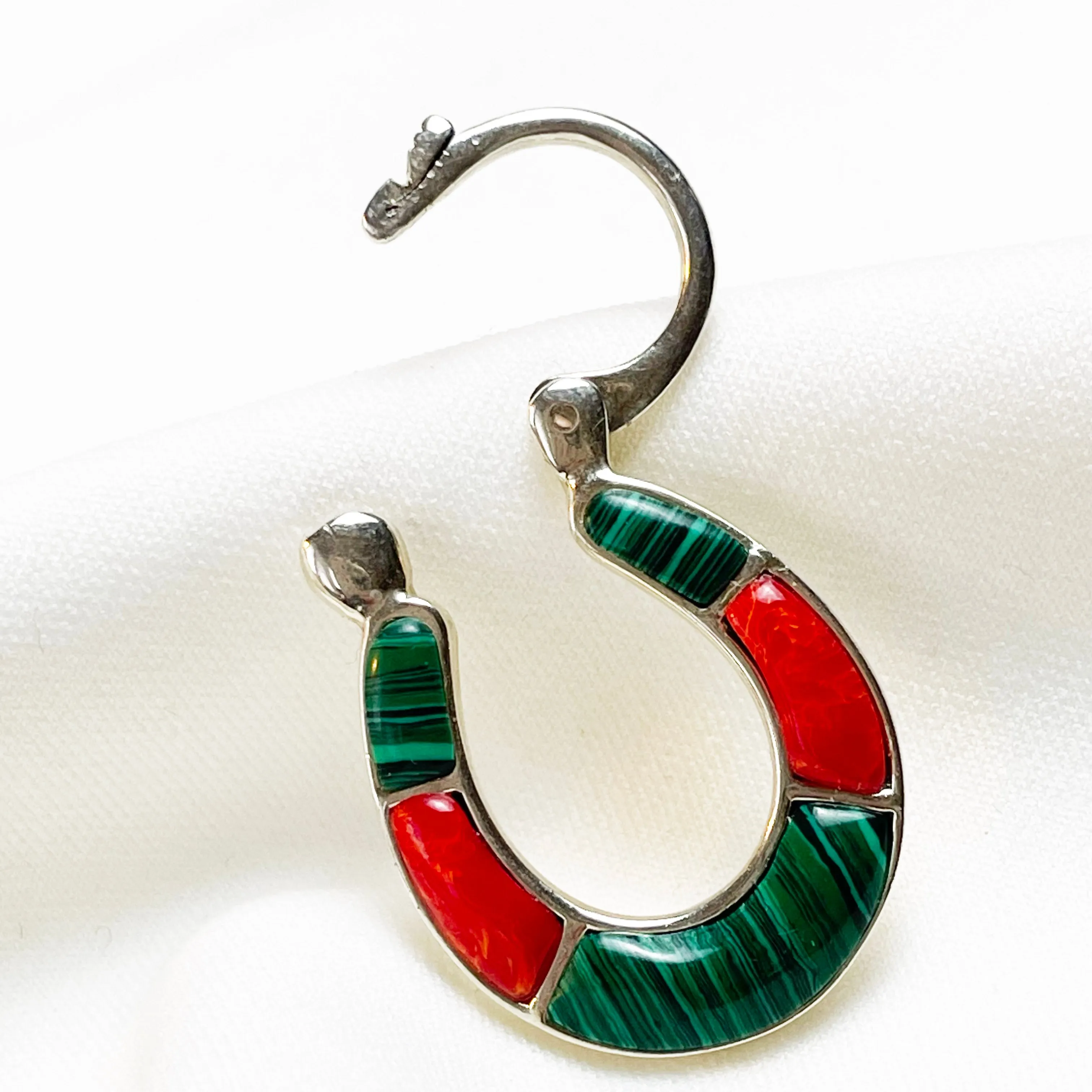 Malachite Horseshoe | Necklace Lock