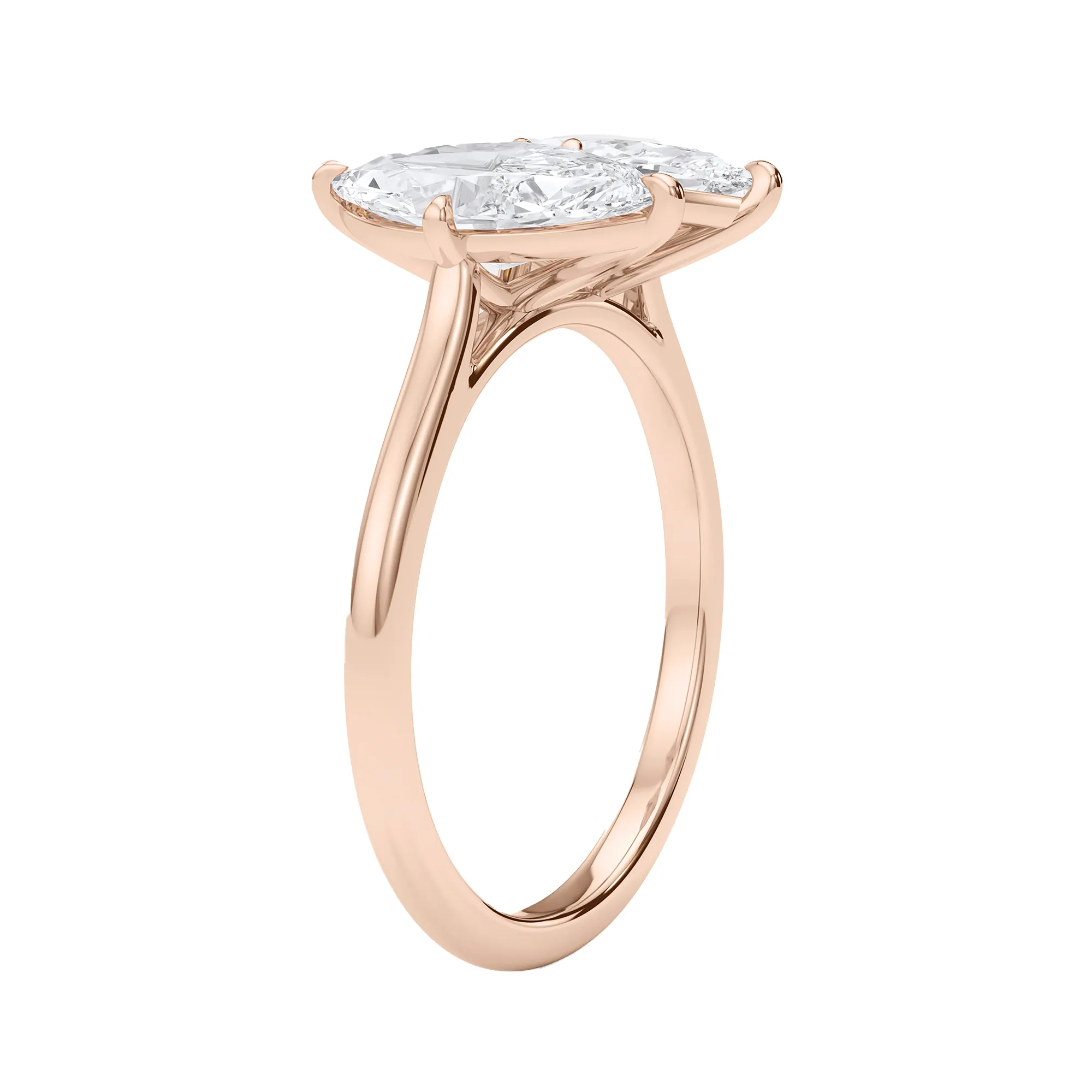 Marquise Twin Diamond Ring