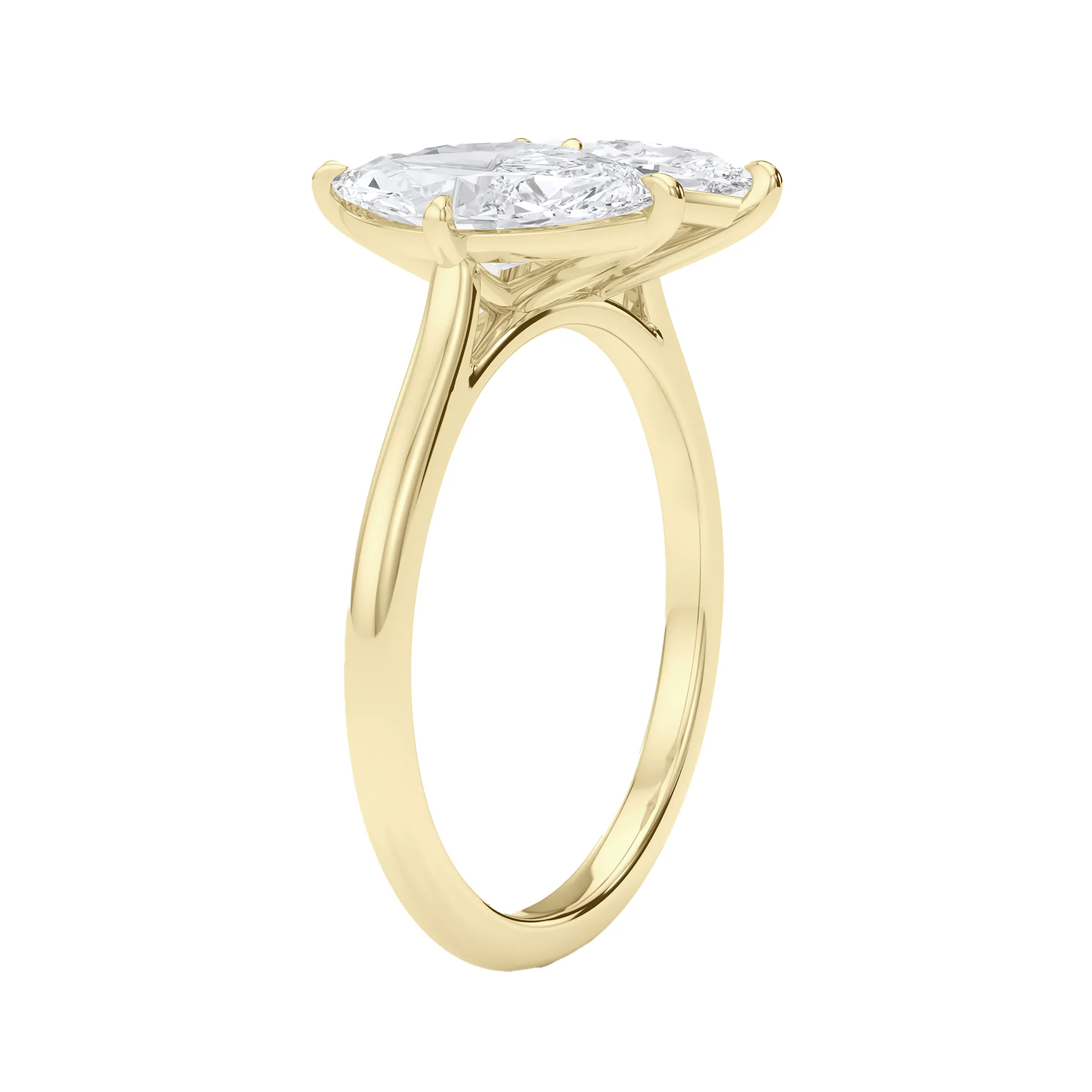 Marquise Twin Diamond Ring