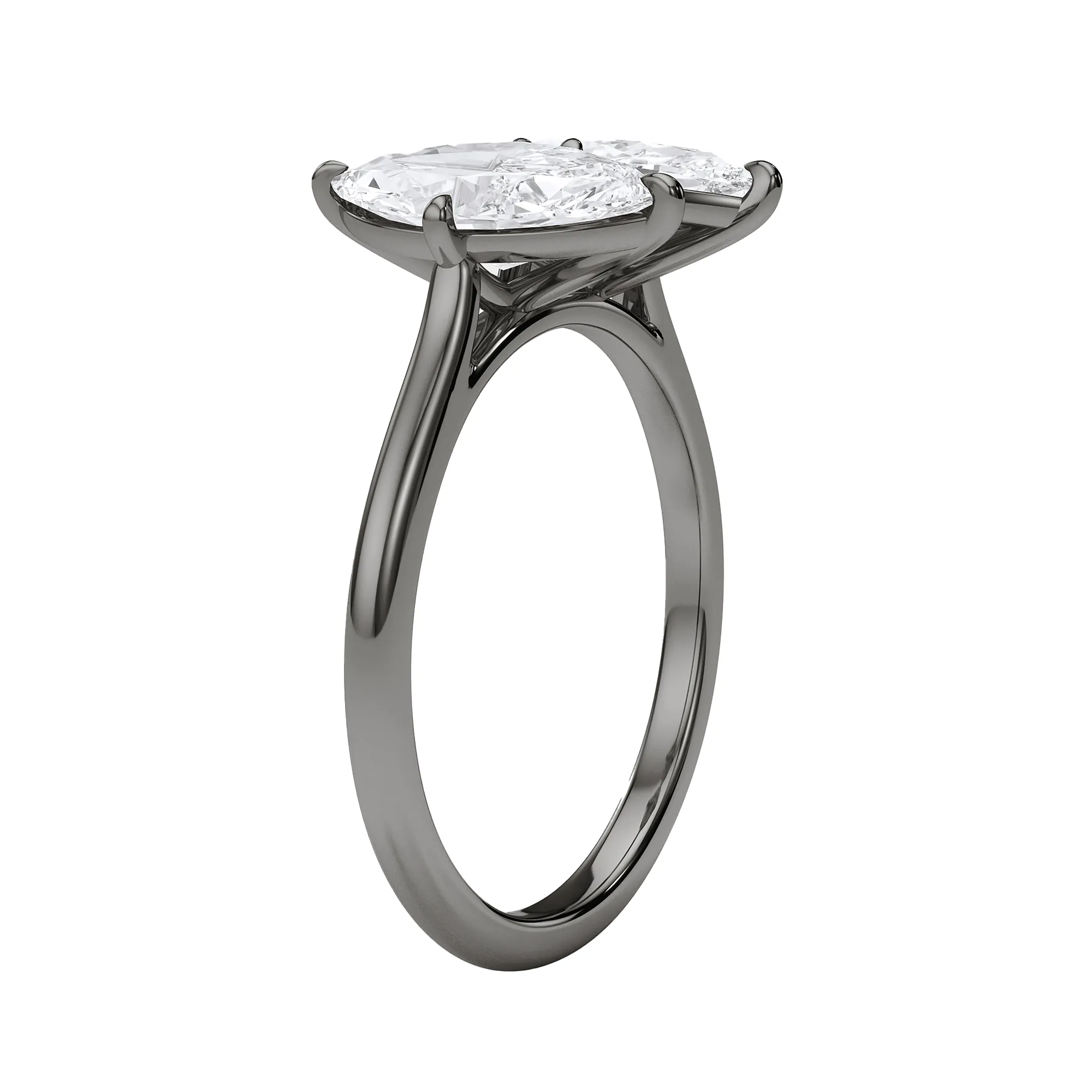 Marquise Twin Diamond Ring
