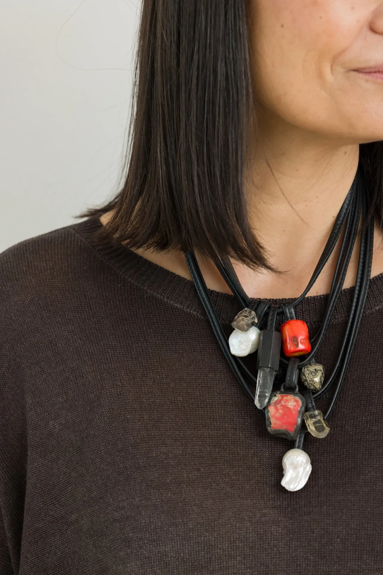 MONIES UNIQUE NECKLACE MIXED