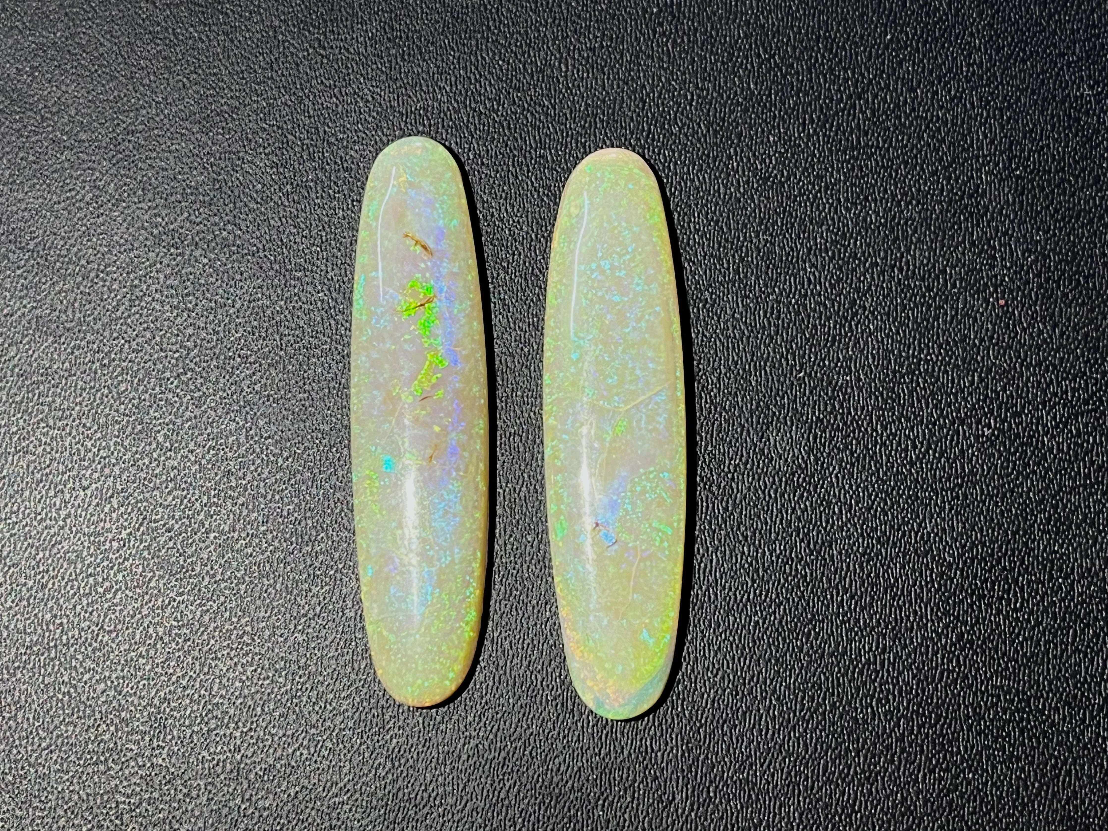 Natural Australian Opal Composite Pair | 17.10 Carats