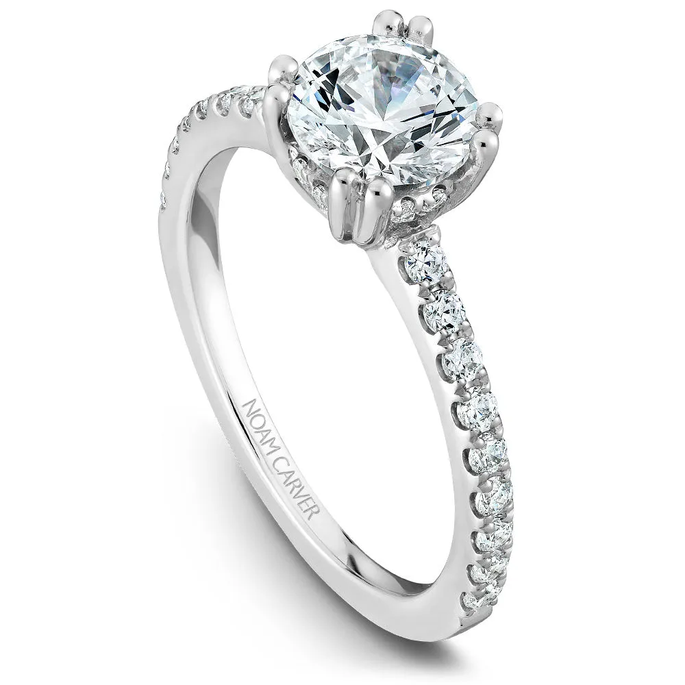 Noam Carver Engagement Ring - B004-01WM-100A