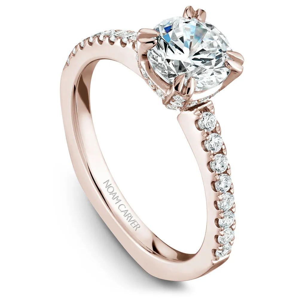 Noam Carver Engagement Ring - B009-01RS-100A
