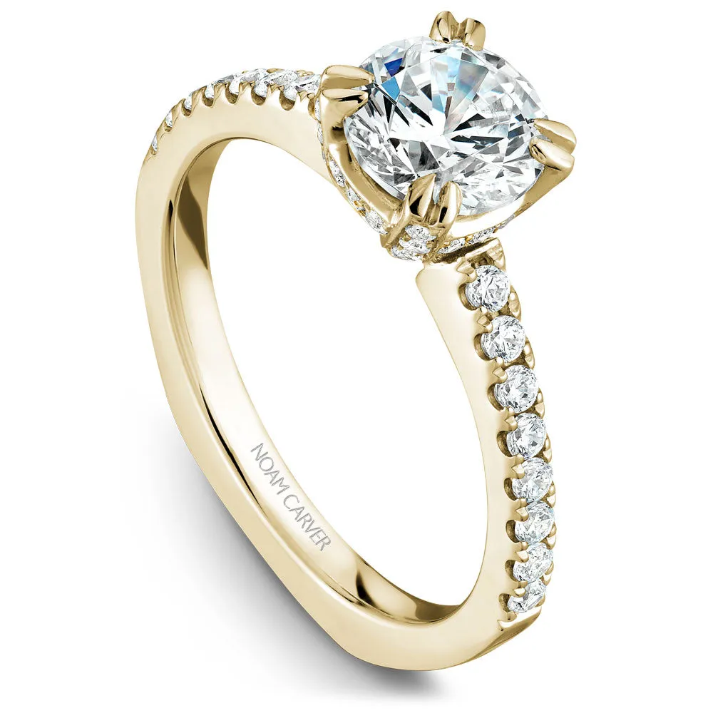Noam Carver Engagement Ring - B009-01YS-100A