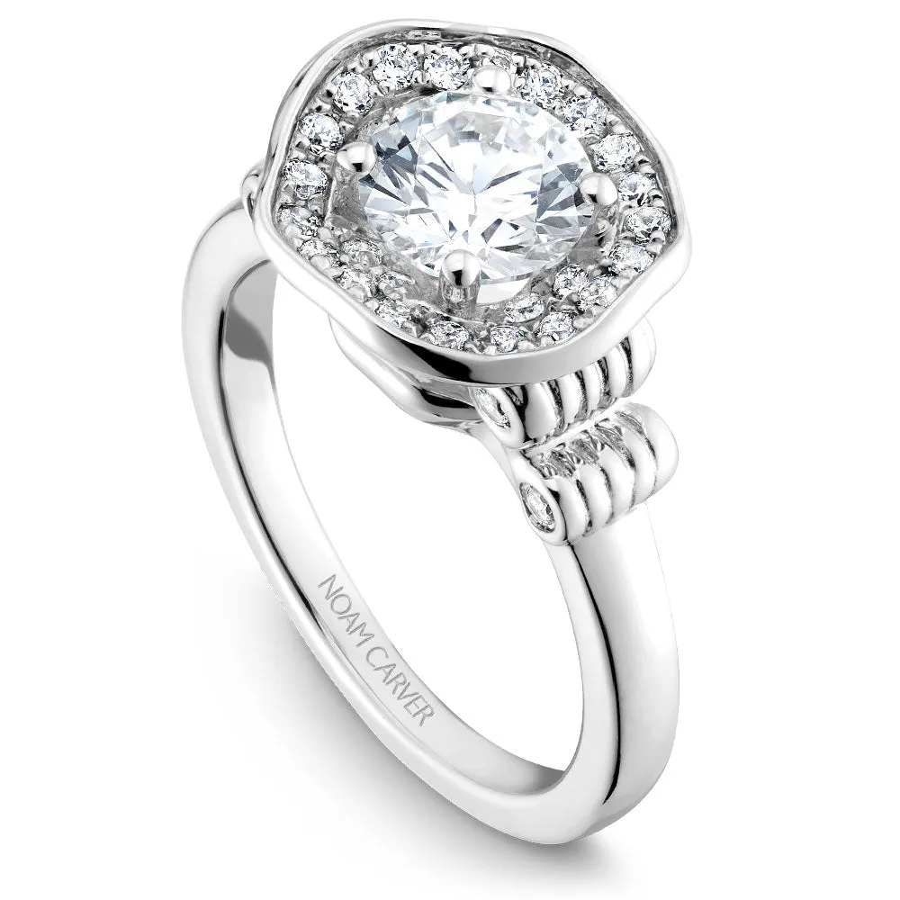 Noam Carver Engagement Ring - B014-01WS-100A