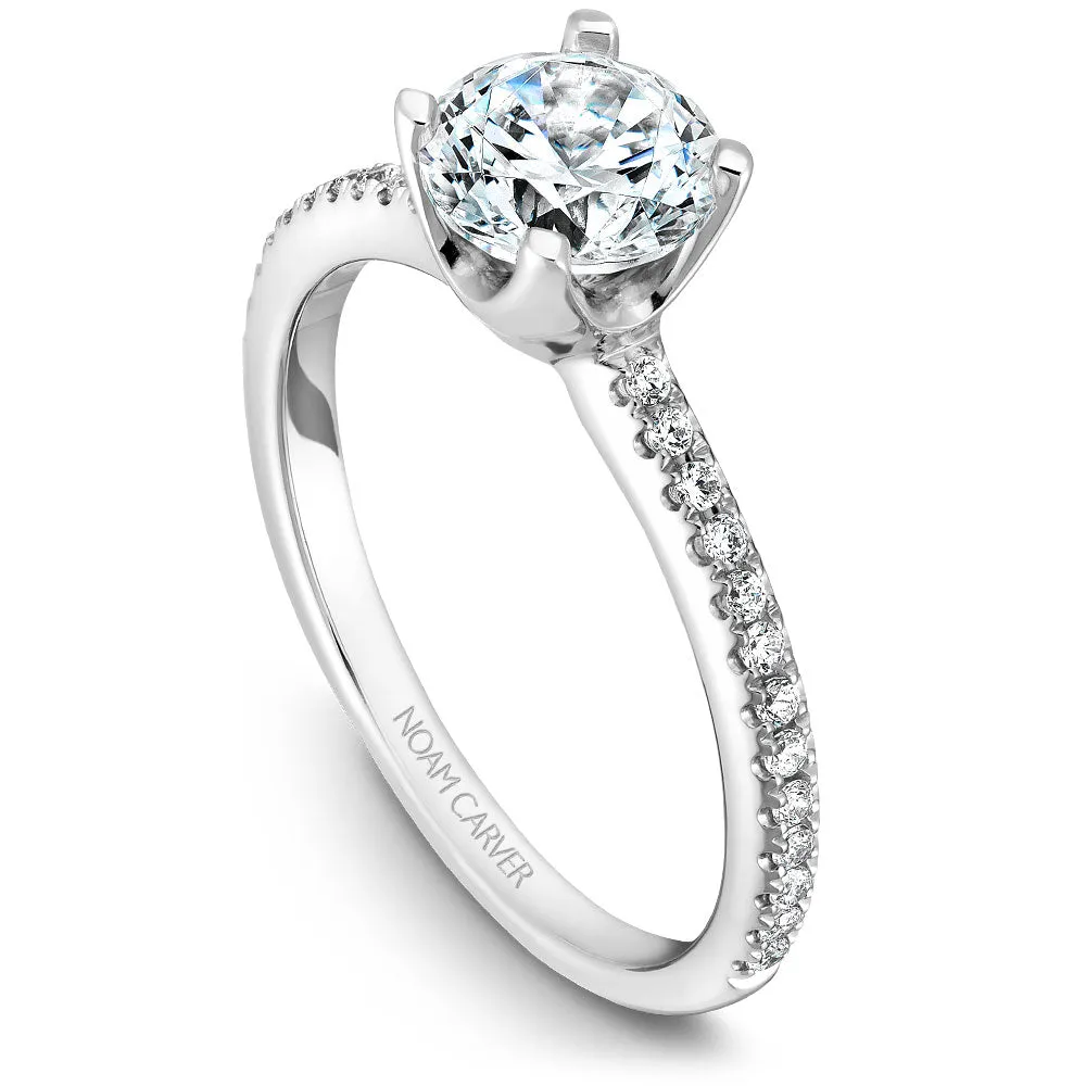 Noam Carver Engagement Ring - B027-02WZ-100A