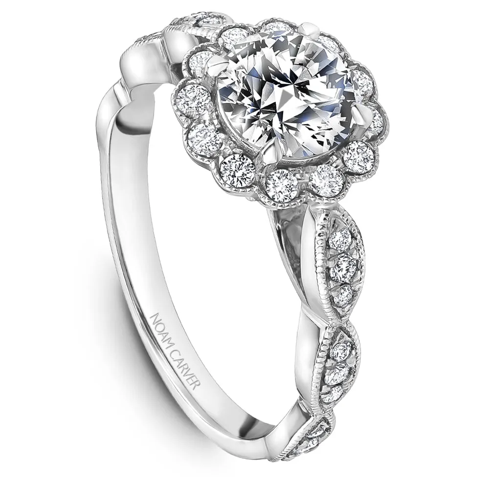 Noam Carver Engagement Ring - B506-01WZ-100A