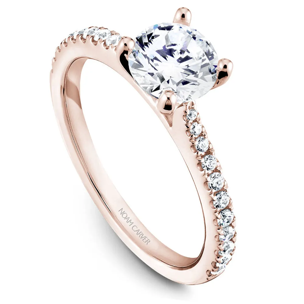Noam Carver Engagement Ring - R046-01RS-100A