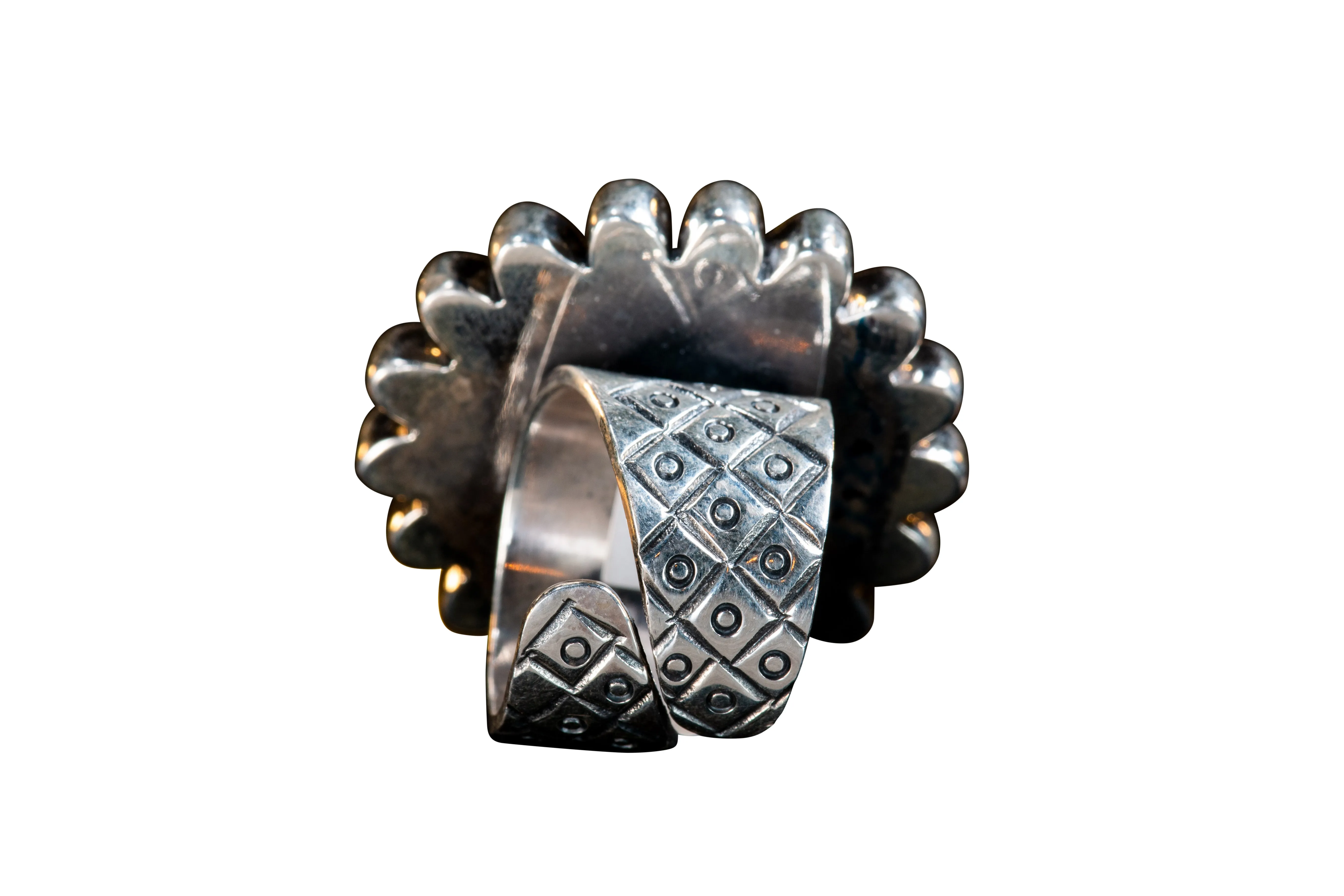 Onyx & Peridot Ring | Federico Jimenez