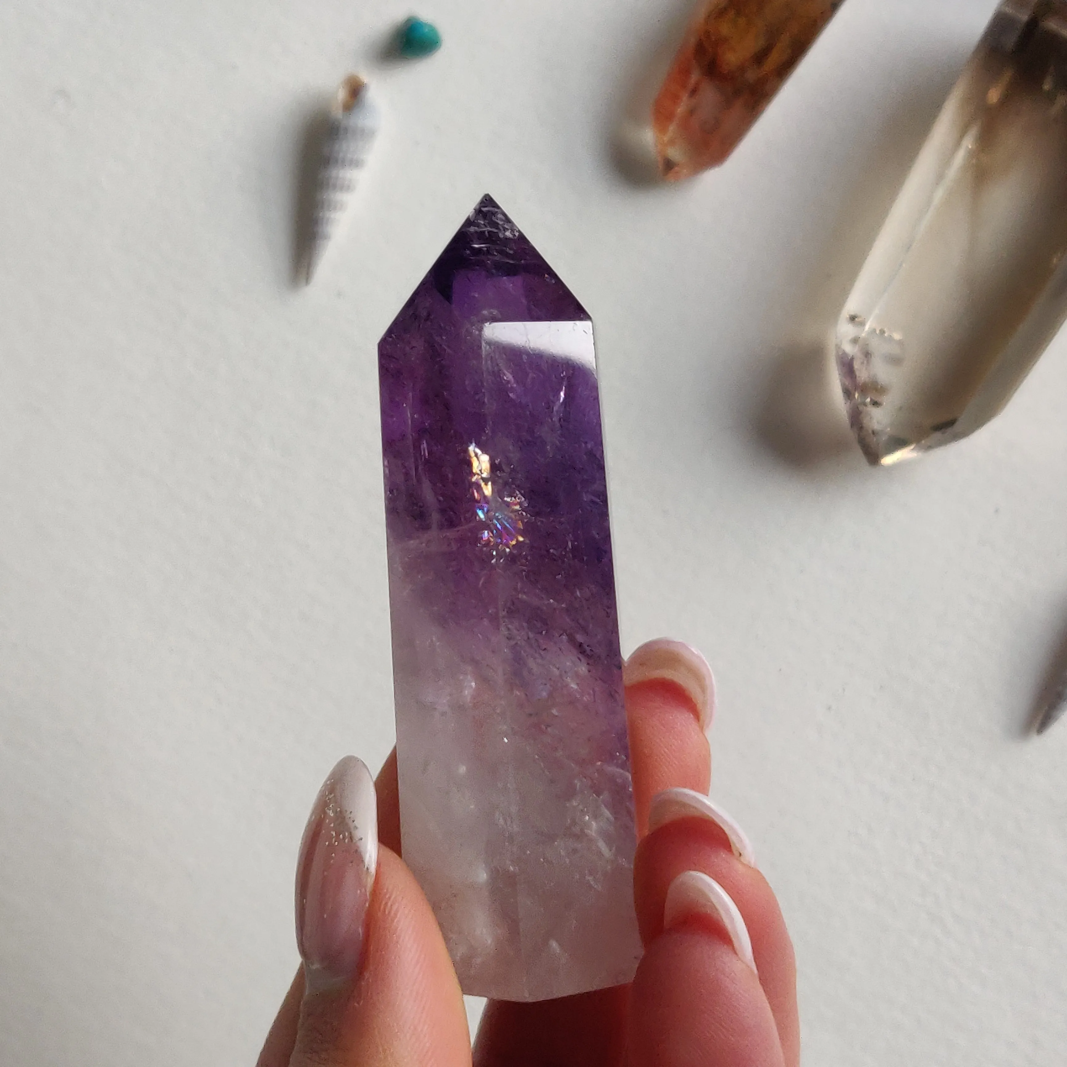 Polished Amethyst Point (#9)
