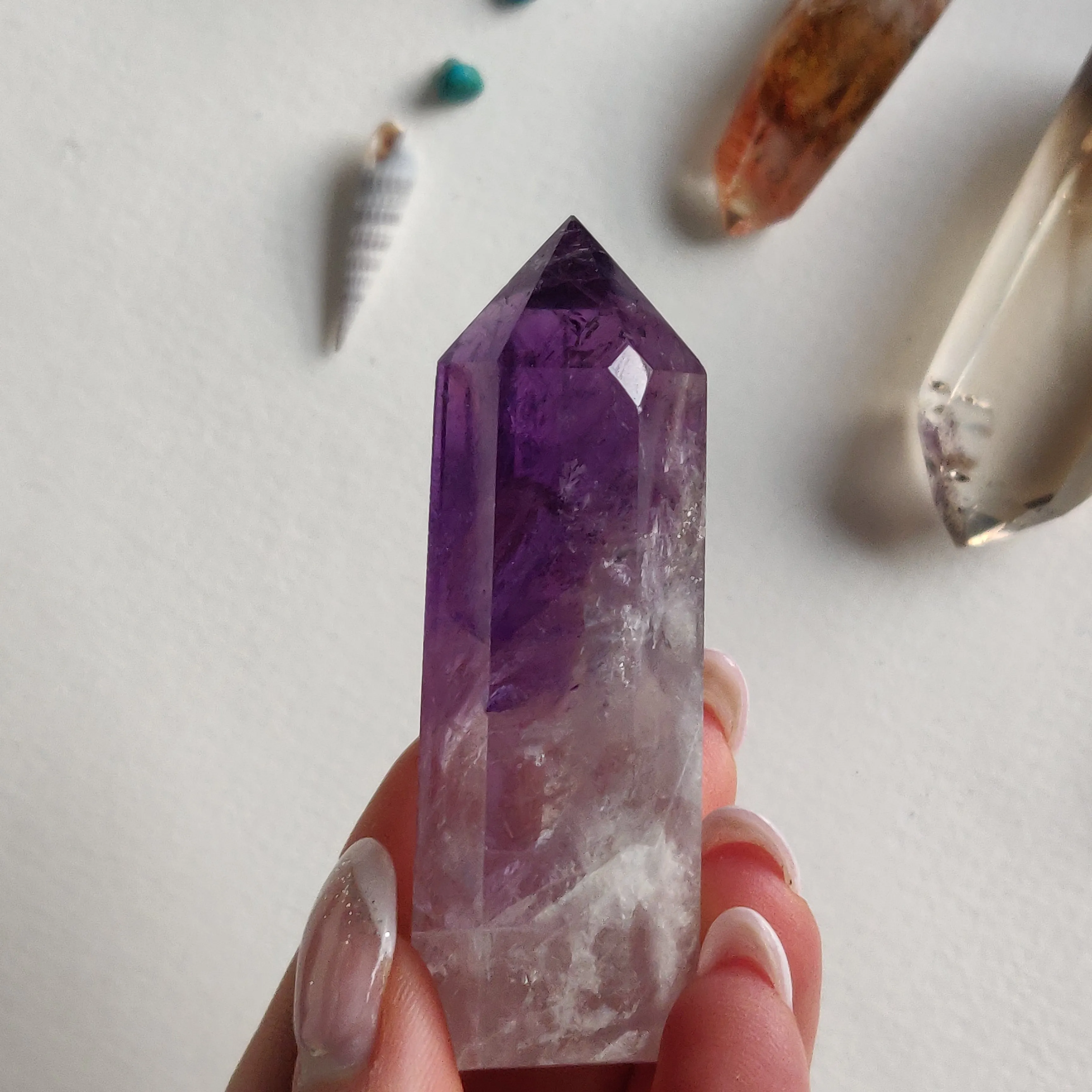 Polished Amethyst Point (#9)