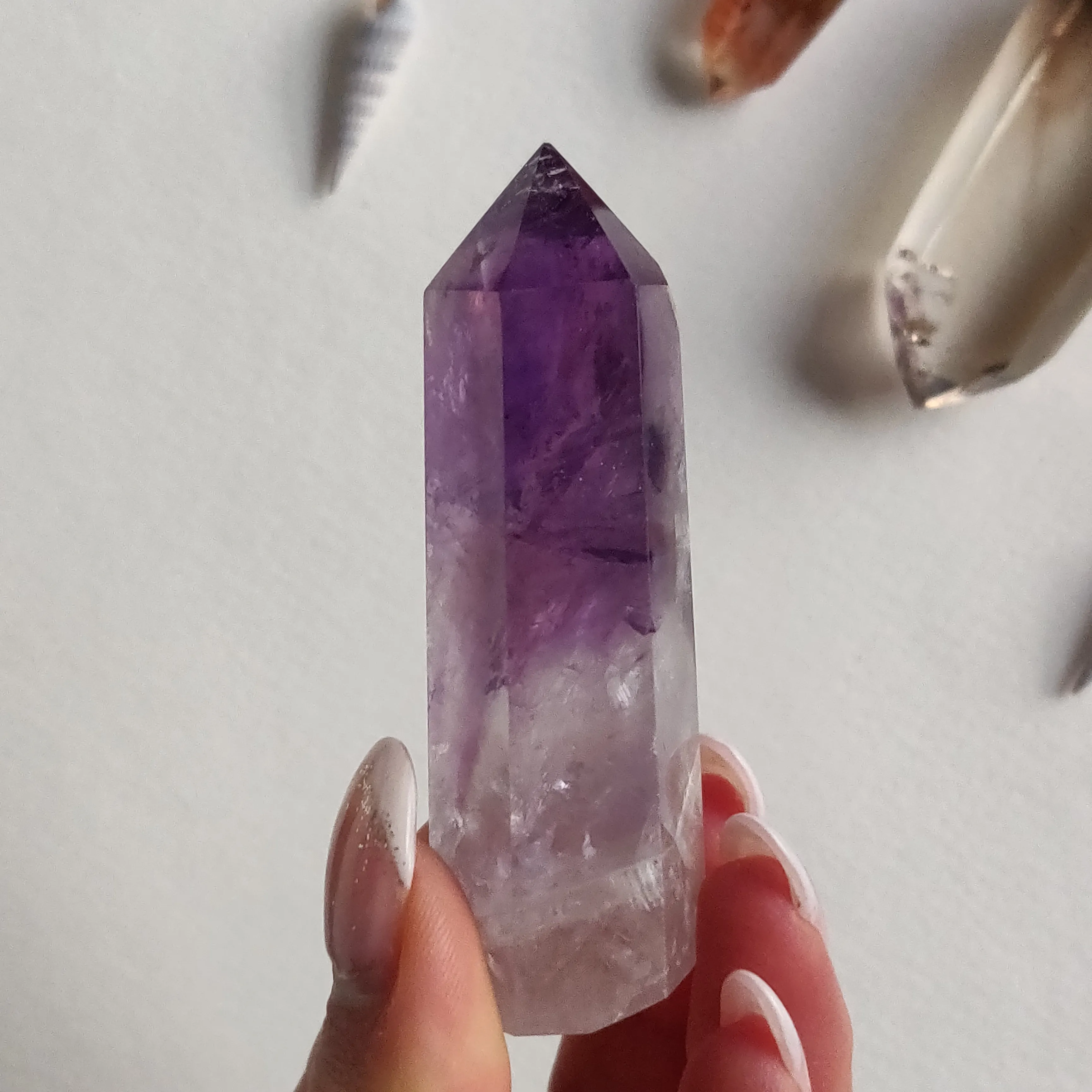Polished Amethyst Point (#9)