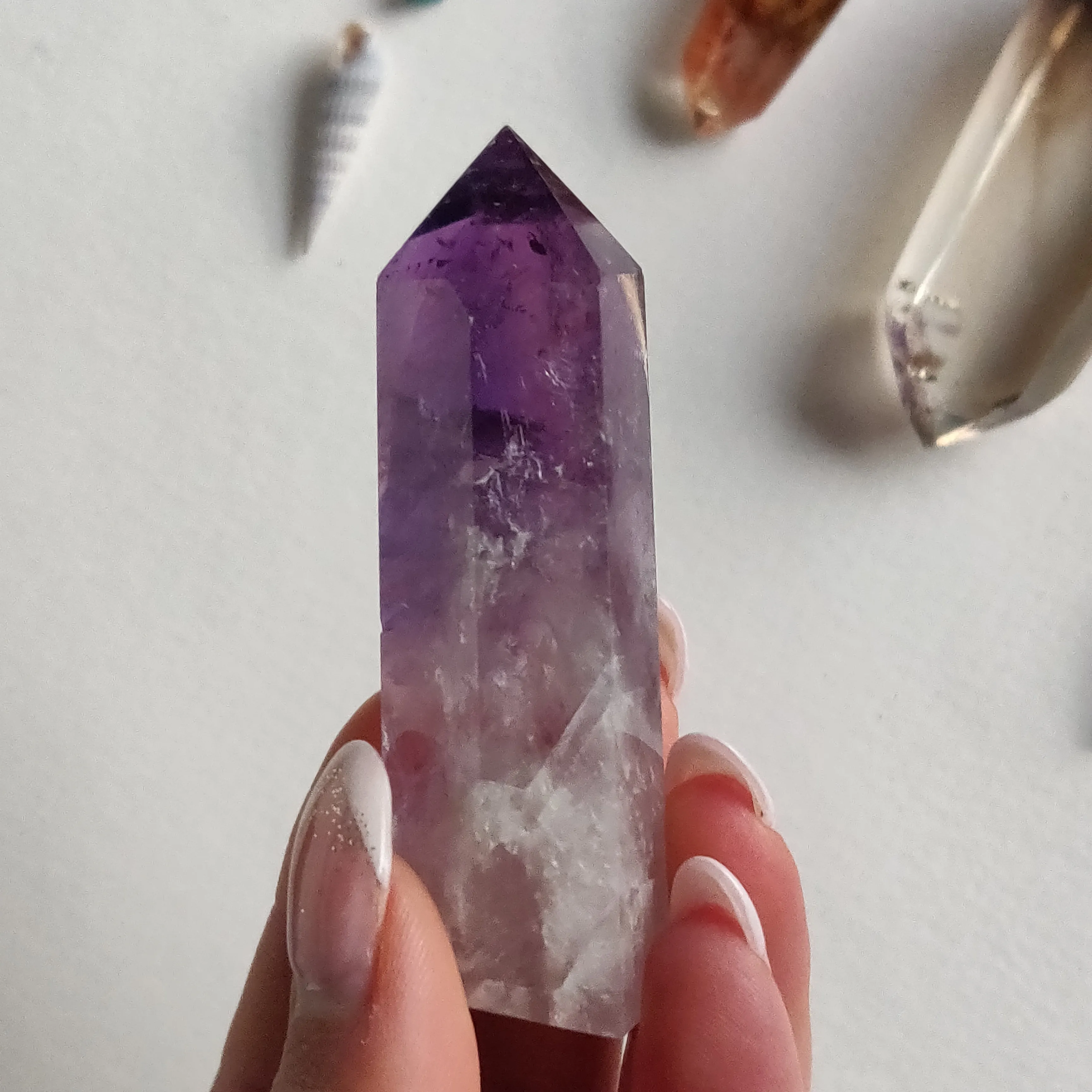 Polished Amethyst Point (#9)