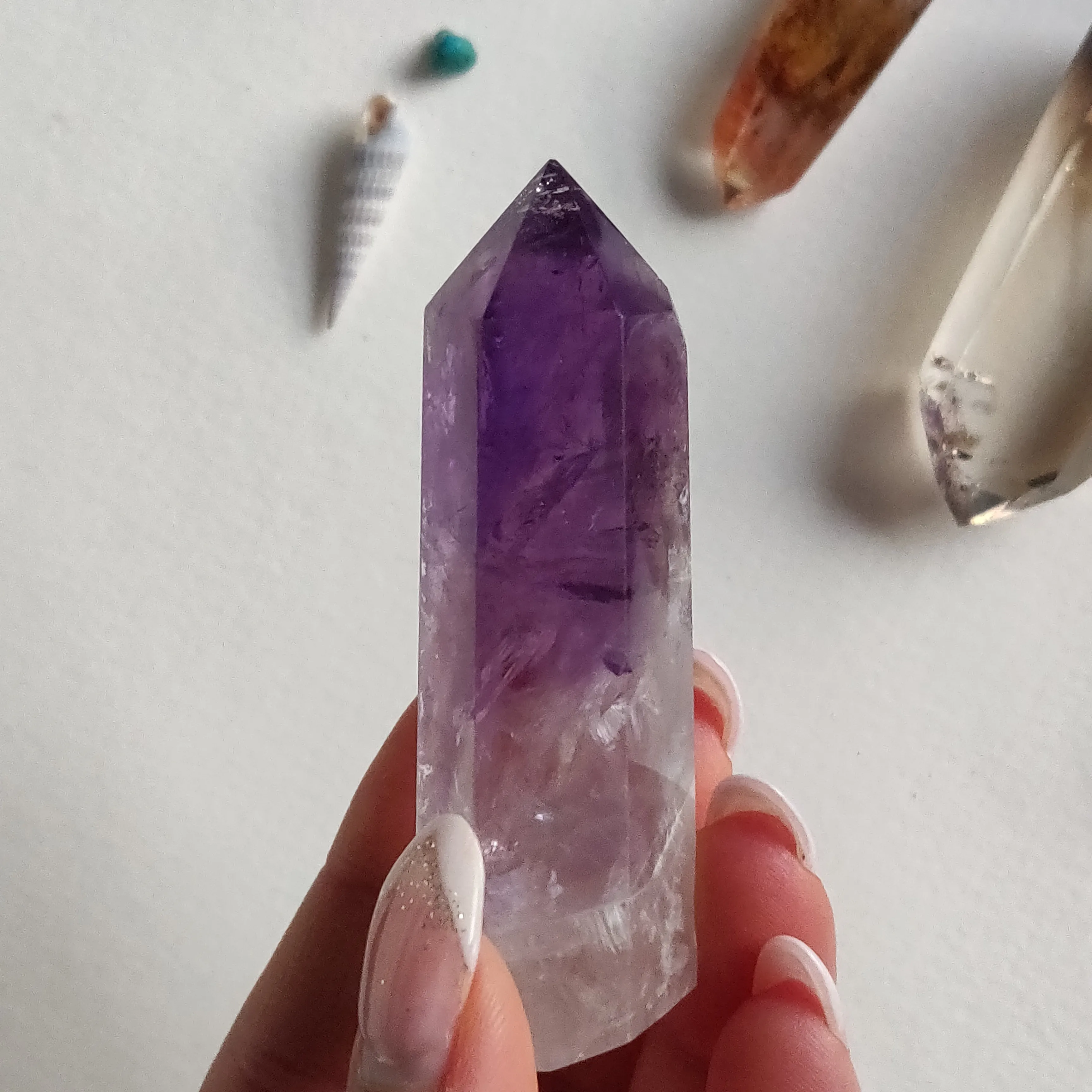 Polished Amethyst Point (#9)