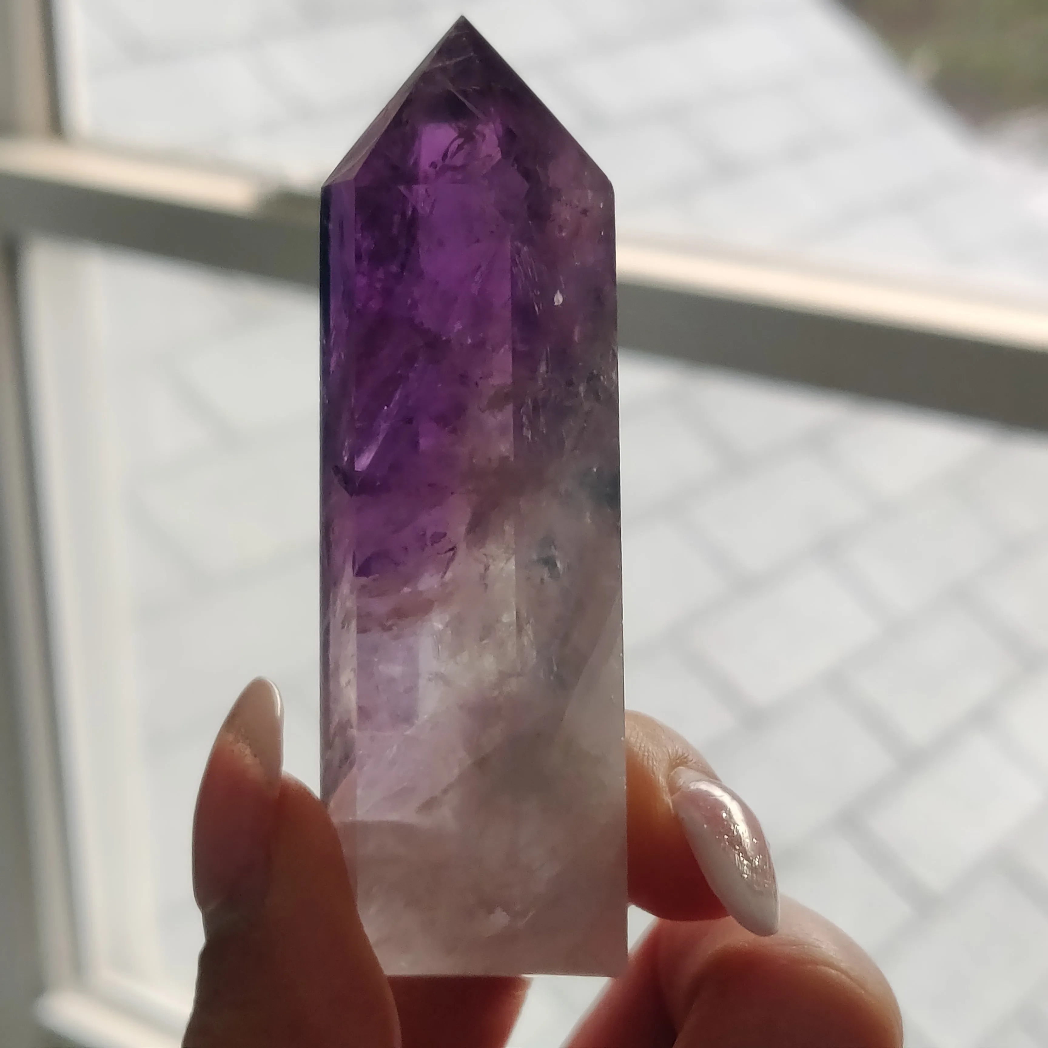 Polished Amethyst Point (#9)