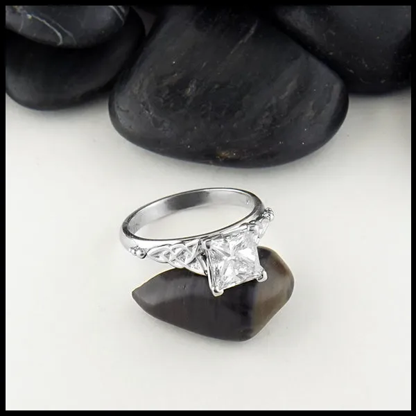 Princess Cut Diamond Ring