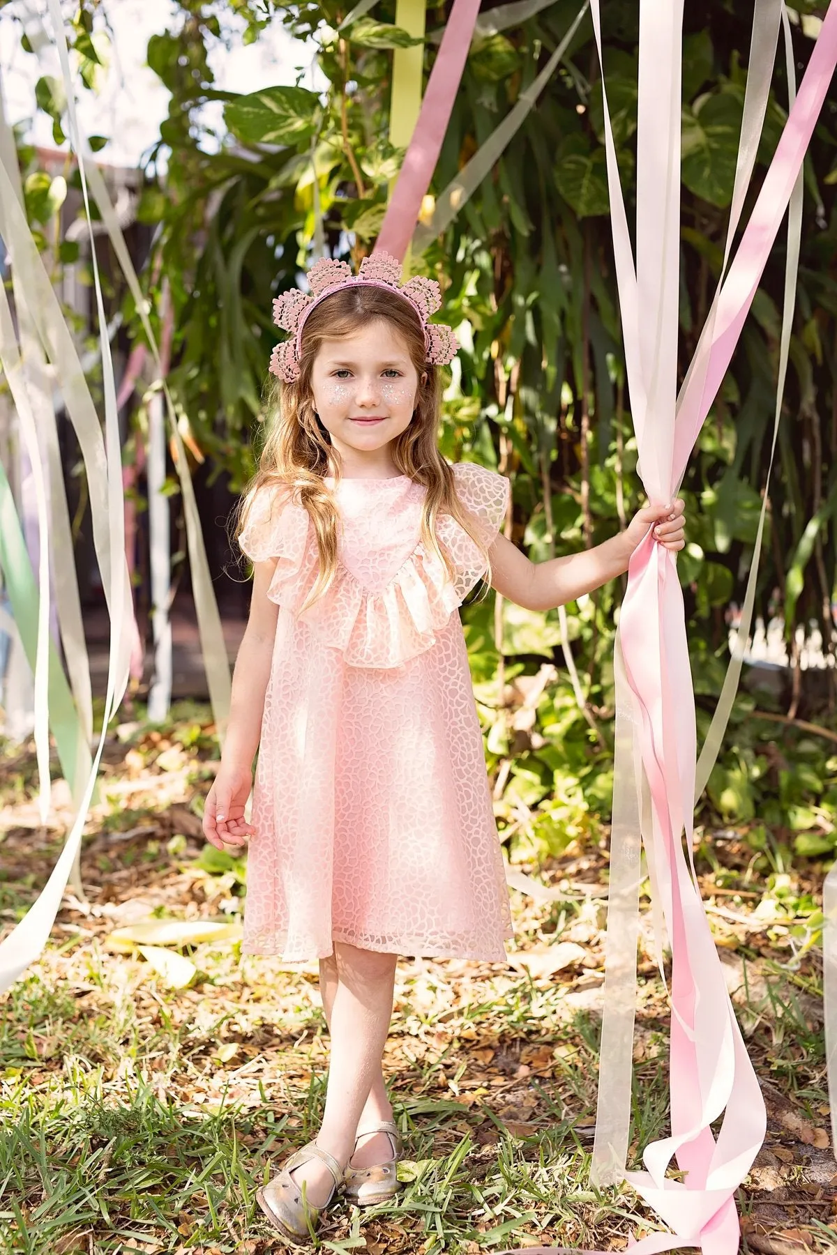 Rising Princess Headband - Hot Pink