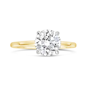Round Diamond Solitaire Engagement Ring
