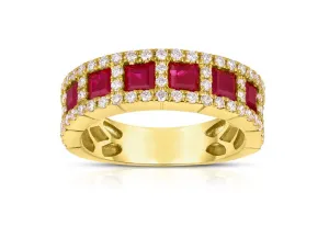 Ruby and Diamond Ring Regard Jewelry Austin, Texas