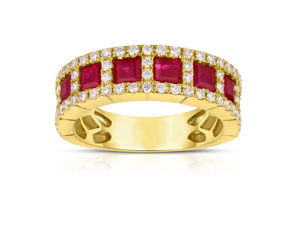 Ruby and Diamond Ring Regard Jewelry Austin, Texas