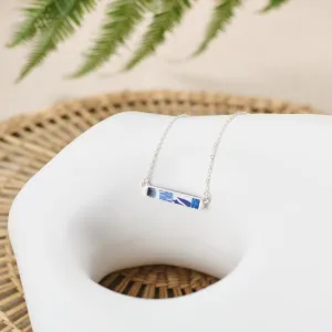 Santorini Reversible Mini Bar Necklace