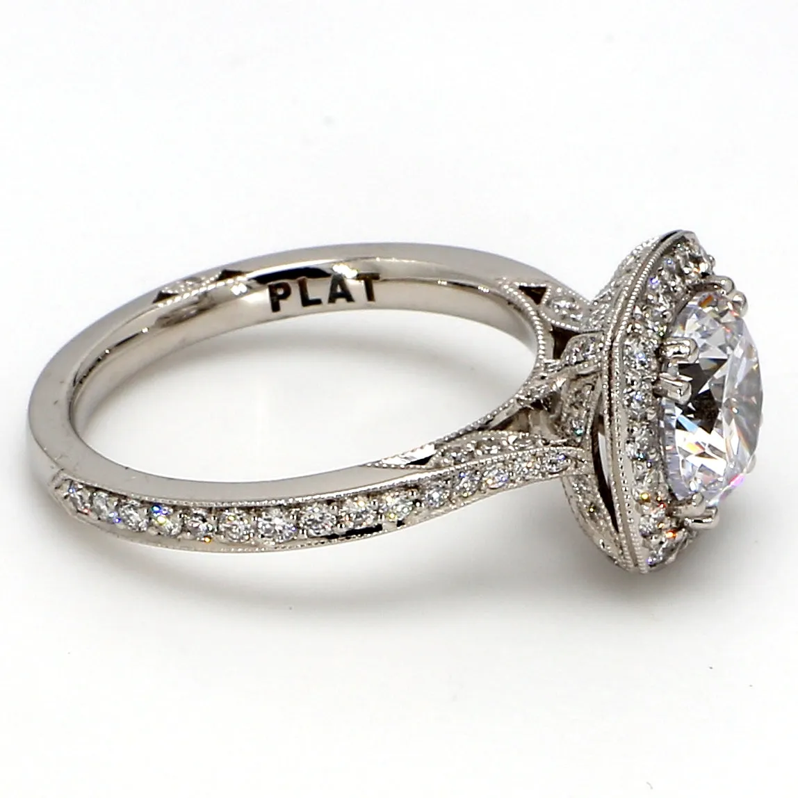 Simply TACORI RoyalT Halo Engagement Ring